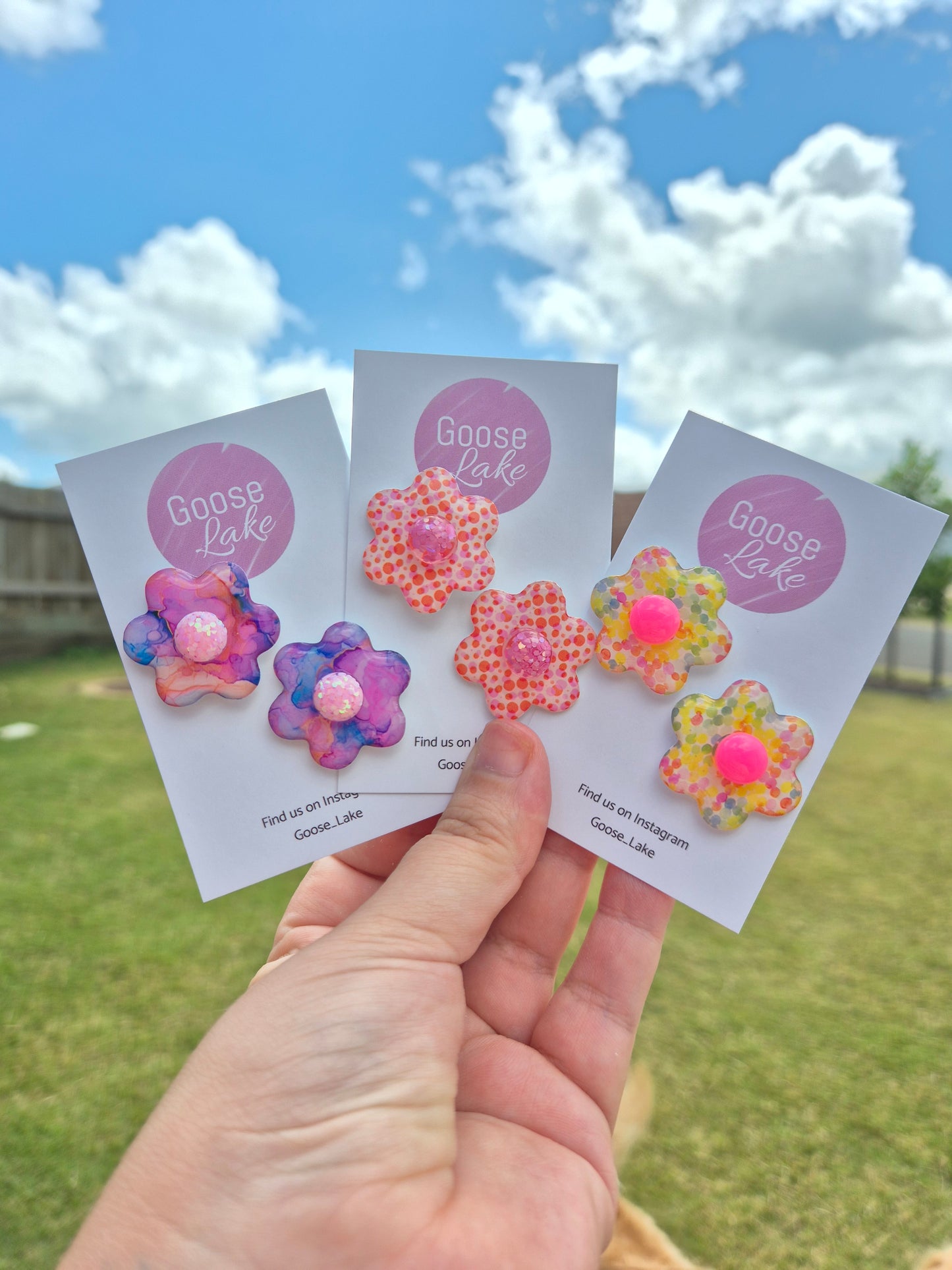 Flower Studs