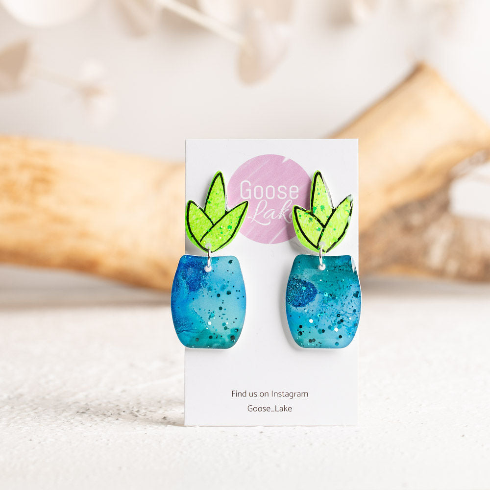 Succulent Ink Dangles