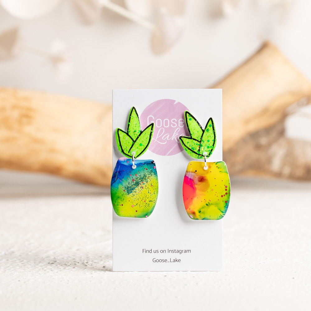 Succulent Ink Dangles
